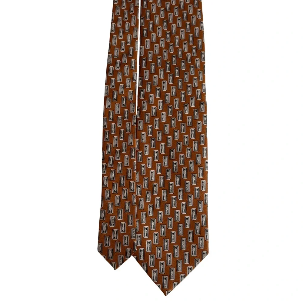 Brioni silk necktie